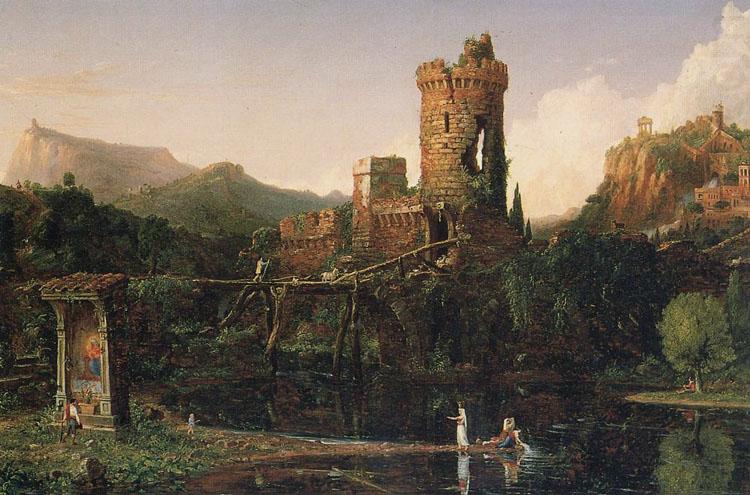 Landscape Composition:Italian Scenery (mk13), Thomas Cole